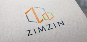 Zimzin Logo Design Mockup