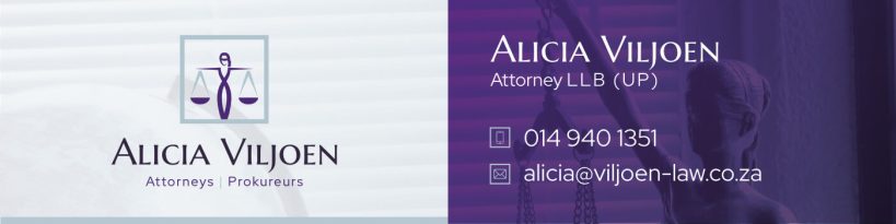 Alicia Viljoen Identity Design- Email Signature Design
