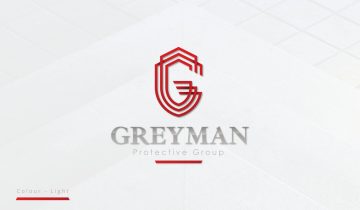 Greyman Protective Group Logo Design - Colour