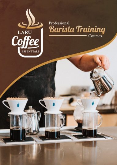 LaRu Coffee Flyer Design Front