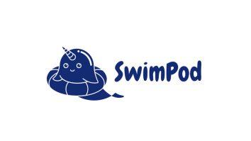 Swimpod Logo Design Draft 1.1 Monochrome