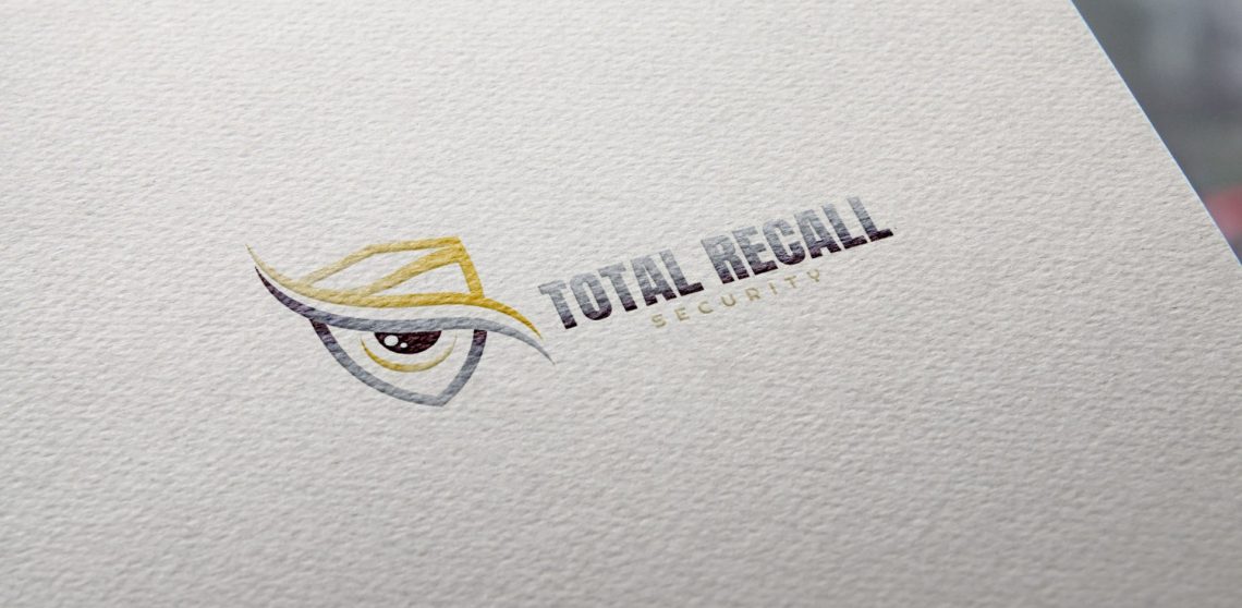 Total Recall Logo Design Draft 1.3 - MOCKUP