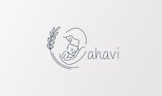 Ahavi Logo Design -Monochrome